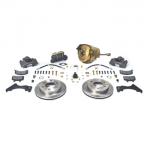 Front Power Disc Brake Conversion Kit For 1967 To 1970 GM 1/2 Ton Truck With 2WD